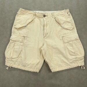Polo Ralph Lauren Cargo Shorts Mens 33 Relaxed‎ Fit Utility Drawstring Pockets